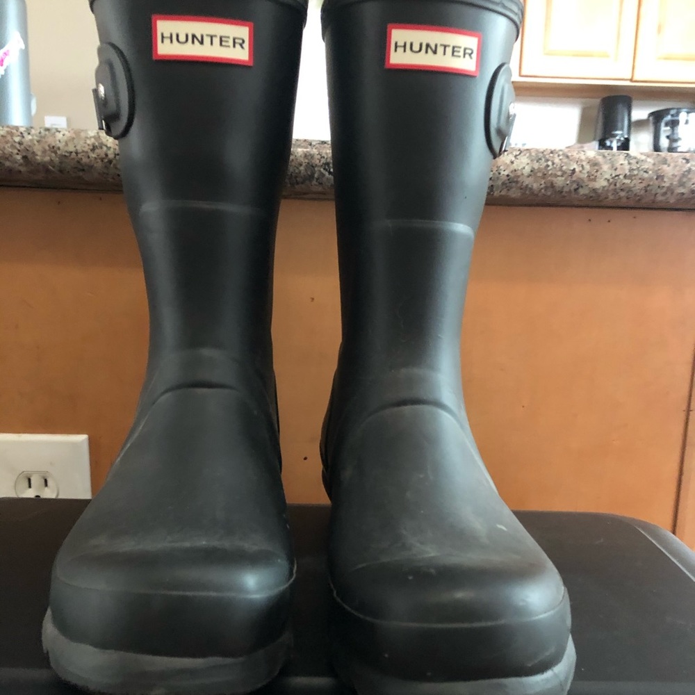 Hunter Original Short Rain Boot: Black